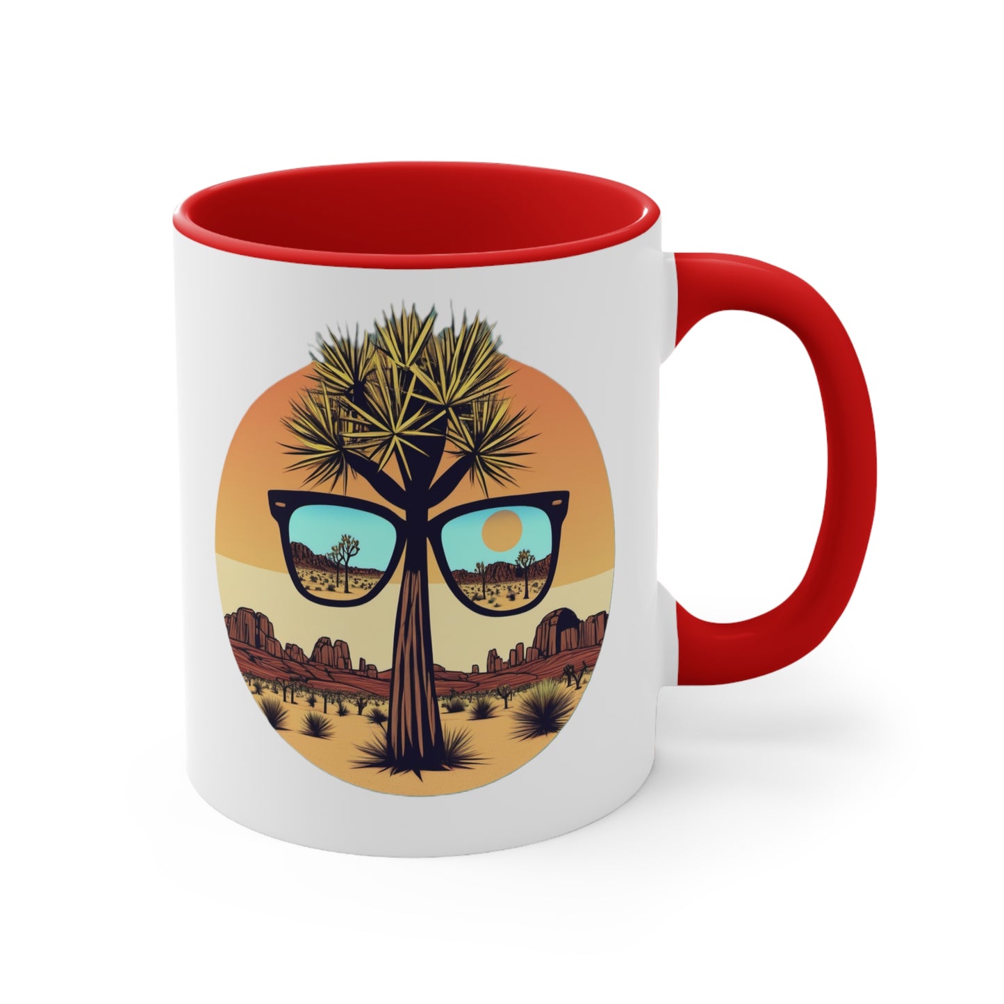 Cool Joshua Tree Accent Coffee Mug, 11oz