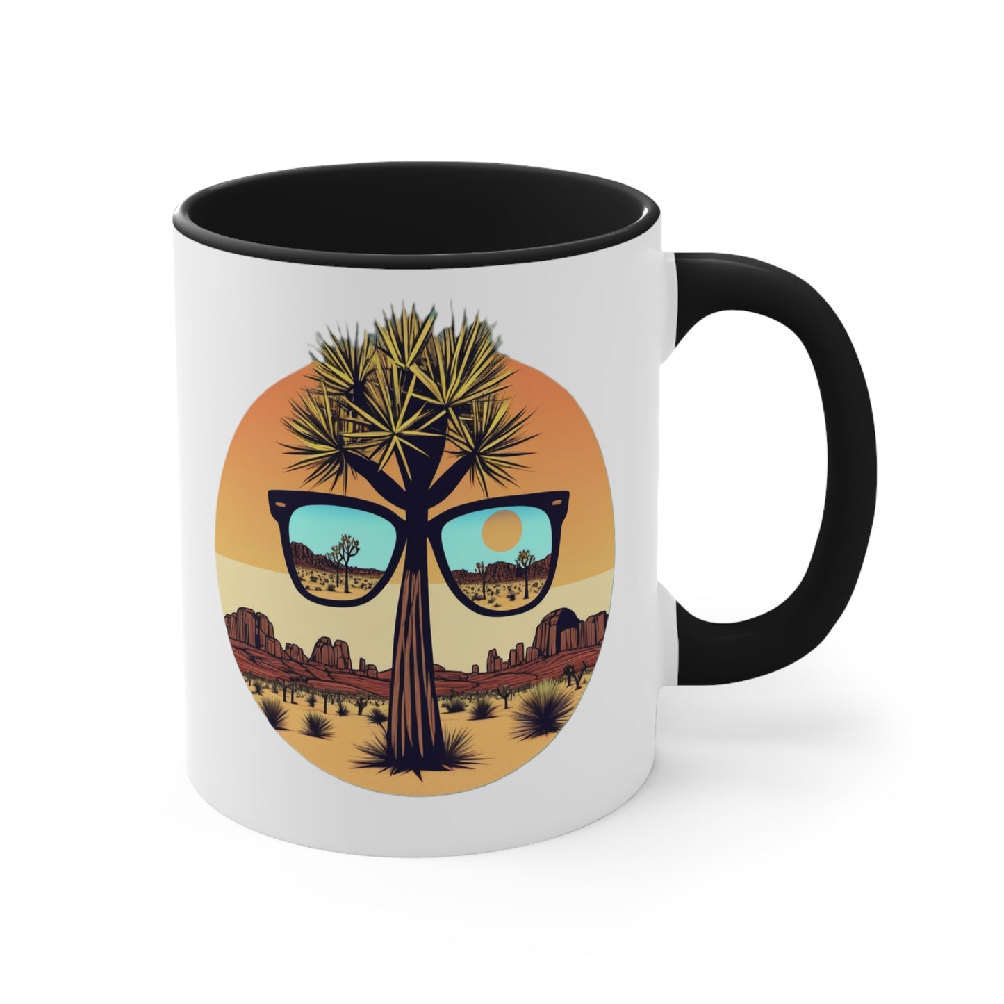 Cool Joshua Tree Accent Coffee Mug, 11oz