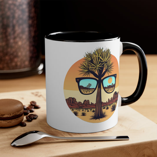 Cool Joshua Tree Accent Coffee Mug, 11oz
