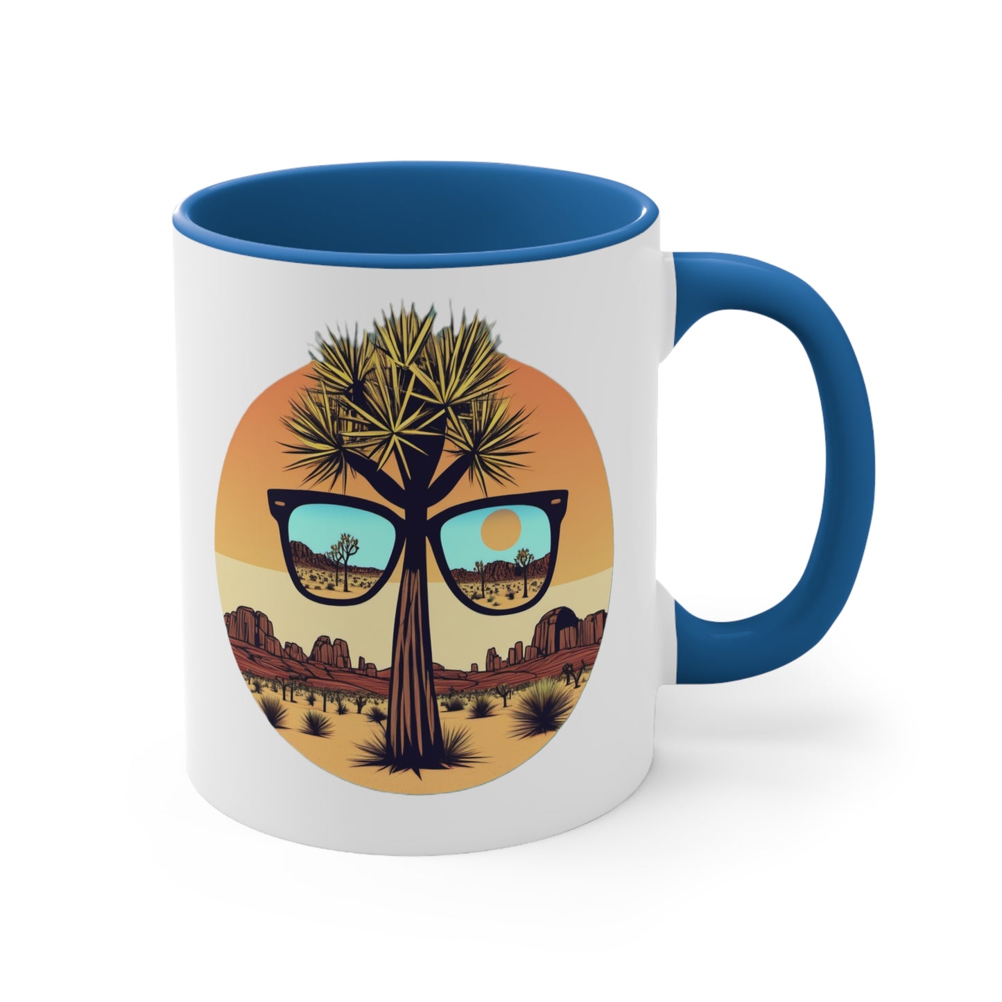 Cool Joshua Tree Accent Coffee Mug, 11oz