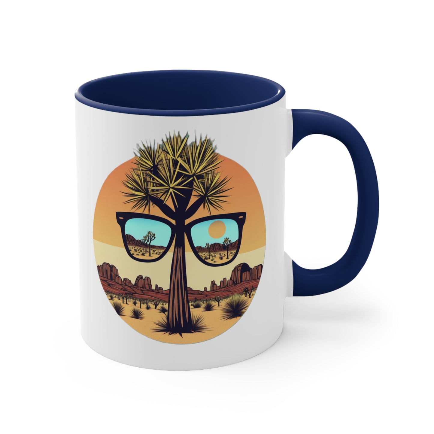 Cool Joshua Tree Accent Coffee Mug, 11oz